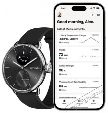 WITHINGS Scanwatch 2 38mm - Black Mobil / Kommunikáció / Smart - Okos eszköz - Okosóra - 520367