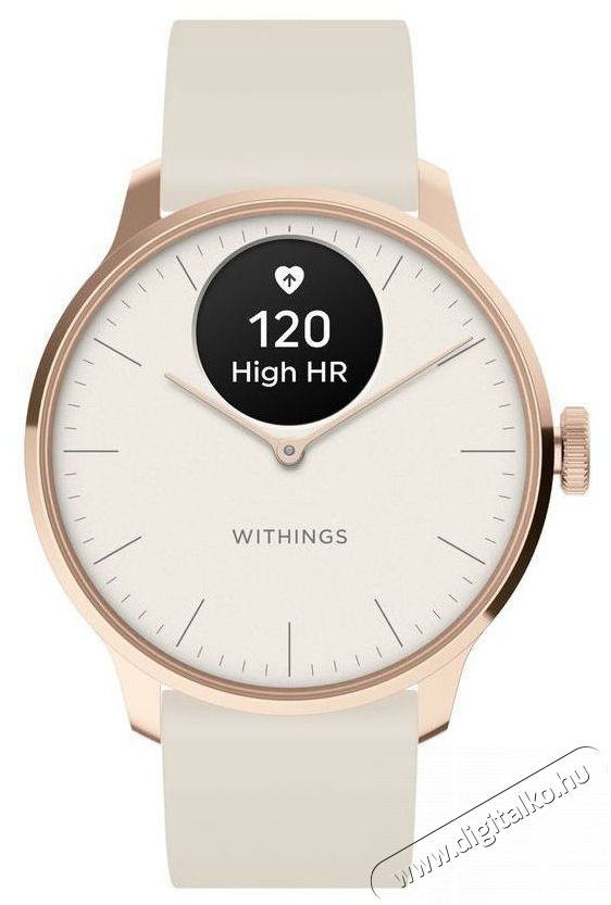 WITHINGS Scanwatch Light 37mm - Sand Mobil / Kommunik&aacute;ci&oacute; / Smart - Okos eszk&ouml;z - Okos&oacute;ra - 520365