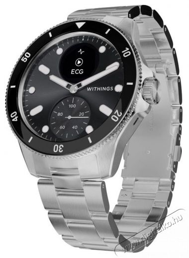 WITHINGS Scanwatch Nova 42 mm, fekete Mobil / Kommunikáció / Smart - Okos eszköz - Okosóra - 520366