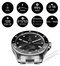 WITHINGS Scanwatch Nova 42 mm, fekete Mobil / Kommunikáció / Smart - Okos eszköz - Okosóra - 520366