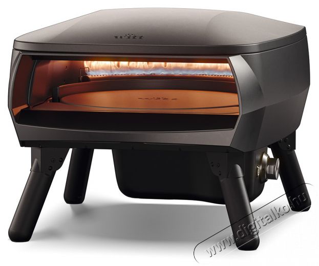 Witt Etna Rotante Piccolo - Mat Black pizzasütő Konyhai termékek - Konyhai kisgép (sütés / főzés / hűtés / ételkészítés) - Konyhai különlegesség - 500940