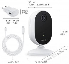 WiZ  Self-Monitoring Starter kit H&aacute;ztart&aacute;s / Otthon / K&uuml;lt&eacute;r - Vil&aacute;g&iacute;t&aacute;s / elektromoss&aacute;g - Hangulat teremtő vil&aacute;g&iacute;t&aacute;s - 519832