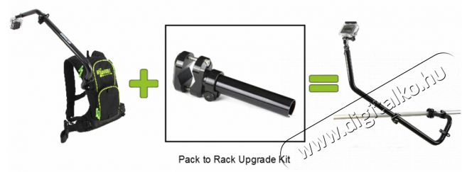 Wizmount Pack-2-rack bővítő, CU2 pack hátizsákhoz Fényképezőgép / kamera - Sport kamera tartozékok - Rögzítő / adapter - 304112