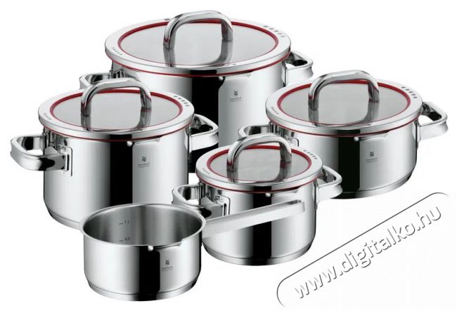 Wmf FUNCTION 760556380, 5 db, piros Konyhai termékek - Edény - Kukta - 505046