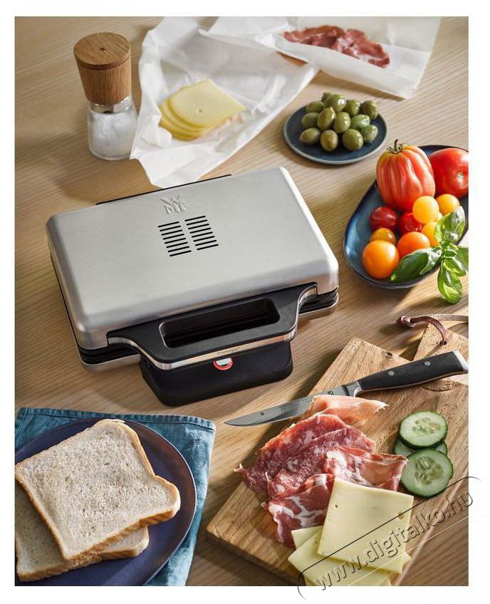 Wmf 415150011 LONO Konyhai term&eacute;kek - Konyhai kisg&eacute;p (s&uuml;t&eacute;s / főz&eacute;s / hűt&eacute;s / &eacute;telk&eacute;sz&iacute;t&eacute;s) - Melegszendvics / gofri s&uuml;tő - 520374