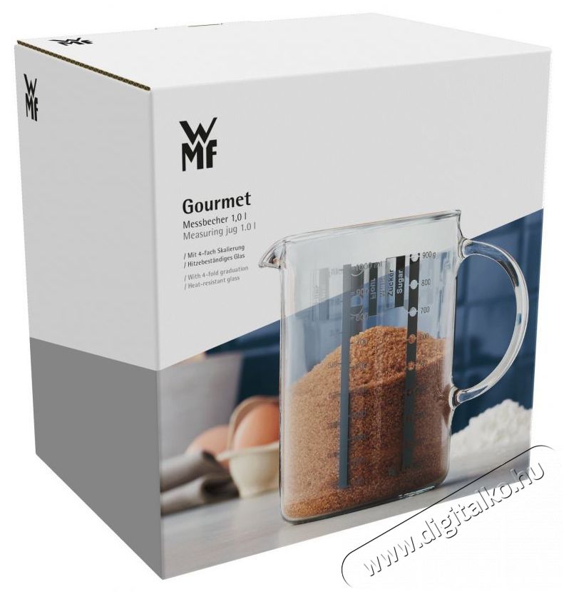 Wmf &uuml;veg m&eacute;rőed&eacute;ny 1 l Gourmet 605972000 Konyhai term&eacute;kek - Konyhai eszk&ouml;z - Merő / szedő / forgat&oacute; kan&aacute;l - 520394