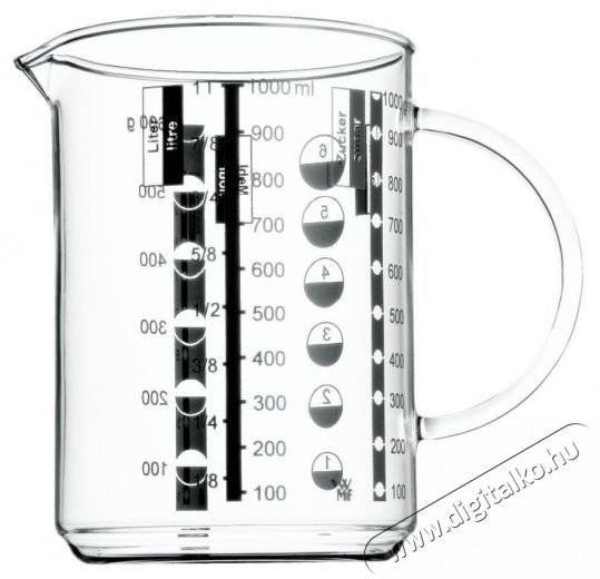 Wmf &uuml;veg m&eacute;rőed&eacute;ny 1 l Gourmet 605972000 Konyhai term&eacute;kek - Konyhai eszk&ouml;z - Merő / szedő / forgat&oacute; kan&aacute;l - 520394