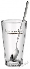 Wmf 99626999999 Latte Macchiato készlet, poharak + kanalak 6db Konyhai termékek - Kávéfőző / kávéörlő / kiegészítő - Kávés pohár / csésze - 526677