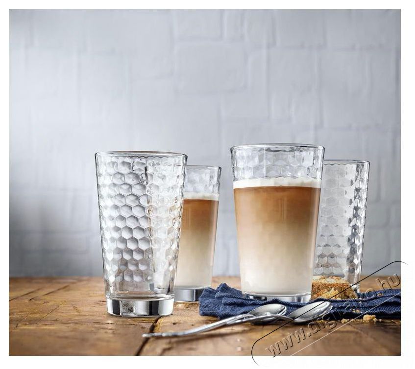 Wmf Latte Macchiato poh&aacute;r szett, 4 db - Coffee Time 948652040 Konyhai term&eacute;kek - K&aacute;v&eacute;főző / k&aacute;v&eacute;&ouml;rlő / kieg&eacute;sz&iacute;tő - K&aacute;v&eacute;s poh&aacute;r / cs&eacute;sze - 526681