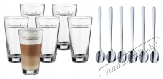 Wmf 99626999999 Latte Macchiato k&eacute;szlet, poharak + kanalak 6db Konyhai term&eacute;kek - K&aacute;v&eacute;főző / k&aacute;v&eacute;&ouml;rlő / kieg&eacute;sz&iacute;tő - K&aacute;v&eacute;s poh&aacute;r / cs&eacute;sze - 526677
