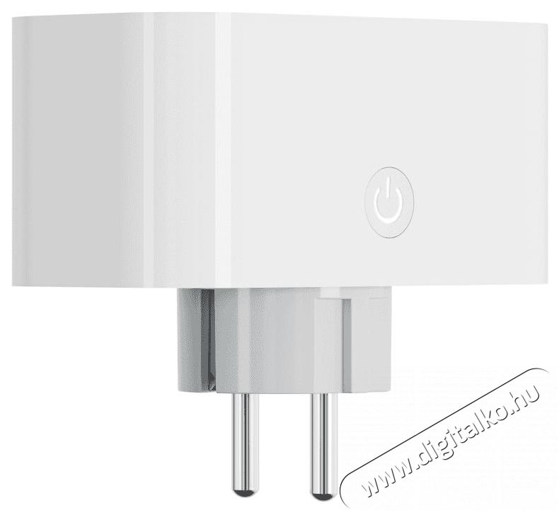 WOOX R6153 WiFi Okos dupla konnektor fogyaszt&aacute;sm&eacute;r&eacute;ssel H&aacute;ztart&aacute;s / Otthon / K&uuml;lt&eacute;r - Okos otthon - Okos konnektor - 520417