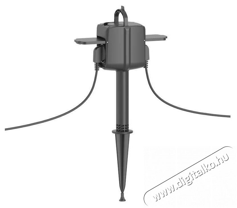  WiFi Smart Two-Way Garden Socket R6079 H&aacute;ztart&aacute;s / Otthon / K&uuml;lt&eacute;r - Okos otthon - Okos konnektor - 520421