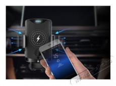 Xblitz G650 PRO vezeték nélküli akkumulátor töltő funkcióval autós telefontartó Mobil / Kommunikáció / Smart - Mobiltelefon kiegészítő / tok - Tartó / rögzítő / állvány - 409981