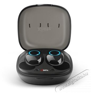 Xblitz Uni Pro 2 True Wireless Bluetooth fekete f&uuml;lhallgat&oacute; Audio-Video / Hifi / Multim&eacute;dia - F&uuml;l &eacute;s Fejhallgat&oacute;k - F&uuml;lhallgat&oacute; - 456338