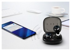 Xblitz Uni Pro 2 True Wireless Bluetooth fekete f&uuml;lhallgat&oacute; Audio-Video / Hifi / Multim&eacute;dia - F&uuml;l &eacute;s Fejhallgat&oacute;k - F&uuml;lhallgat&oacute; - 456338