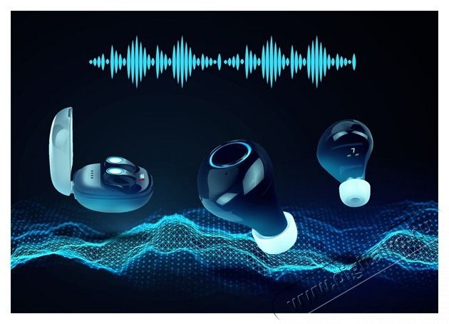 Xblitz Uni Pro 2 True Wireless Bluetooth fekete f&uuml;lhallgat&oacute; Audio-Video / Hifi / Multim&eacute;dia - F&uuml;l &eacute;s Fejhallgat&oacute;k - F&uuml;lhallgat&oacute; - 456338