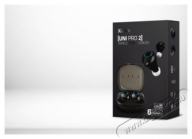 Xblitz Uni Pro 2 True Wireless Bluetooth fekete f&uuml;lhallgat&oacute; Audio-Video / Hifi / Multim&eacute;dia - F&uuml;l &eacute;s Fejhallgat&oacute;k - F&uuml;lhallgat&oacute; - 456338