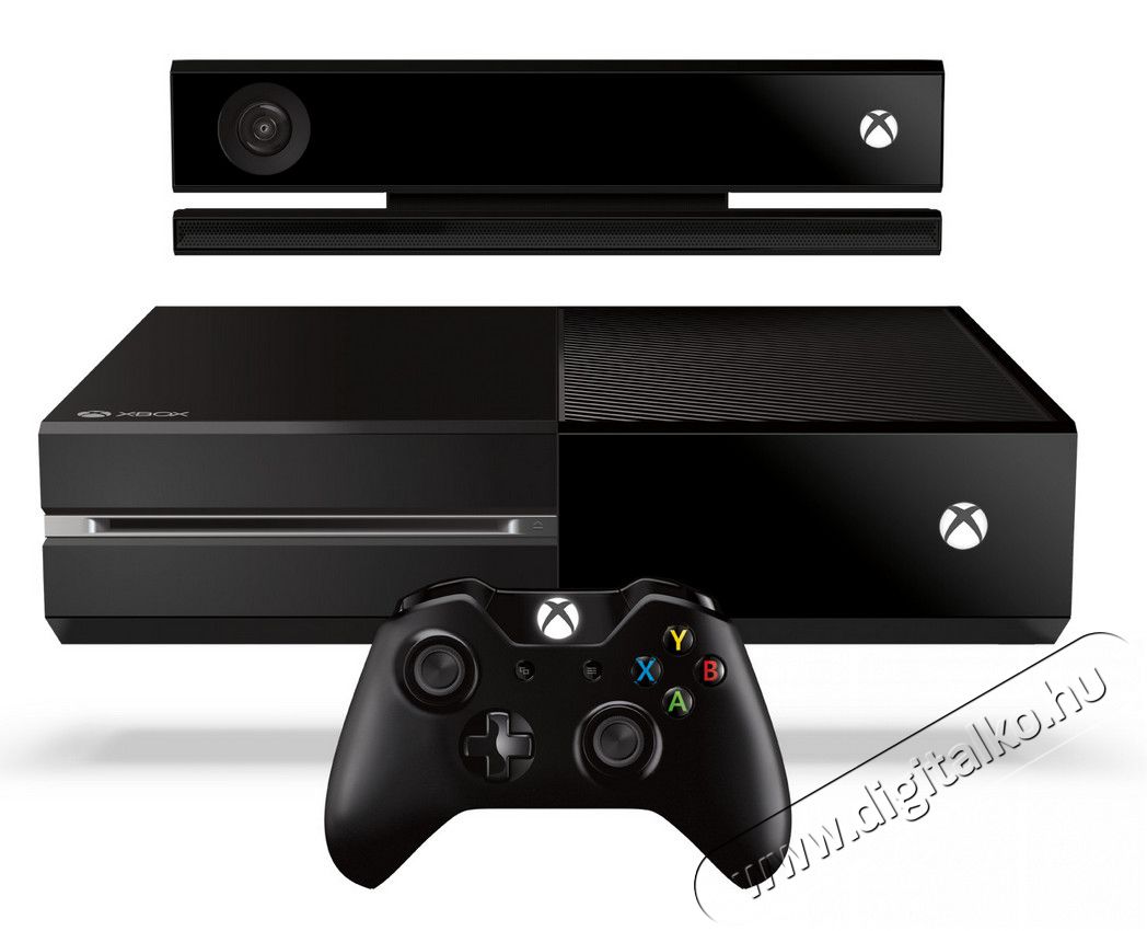 Xbox One 500GB fekete + Kinect 2.0 + The Witcher 3 Wild Hunt Iroda és számítástechnika - Játék konzol - Xbox One konzol - 295455