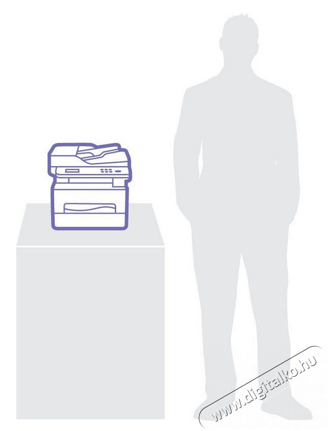 Xerox WorkCentre 3225DNI MFP wireless hálózatos mono lézer nyomtató (3225V_DNIY) Iroda és számítástechnika - Nyomtató - Lézer - 334479