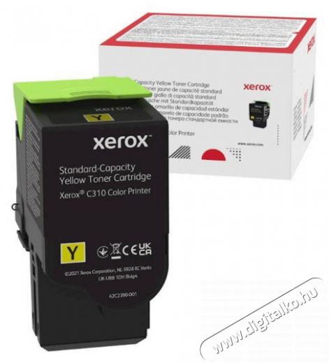Xerox 006R04363 sárga toner Iroda és számítástechnika - Nyomtató - Kiegészítő - 455037