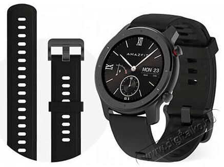Amazfit Huami GTR GPS-es fitness okos&oacute;ra 42mm - fekete Mobil / Kommunik&aacute;ci&oacute; / Smart - Okos eszk&ouml;z - Okos&oacute;ra - 367233