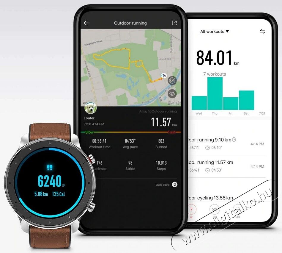 Amazfit AMAZFITGTR47MMALUALLOY OKOS&Oacute;RA &Uacute;jdons&aacute;gok - &Uacute;j term&eacute;kek - 367235