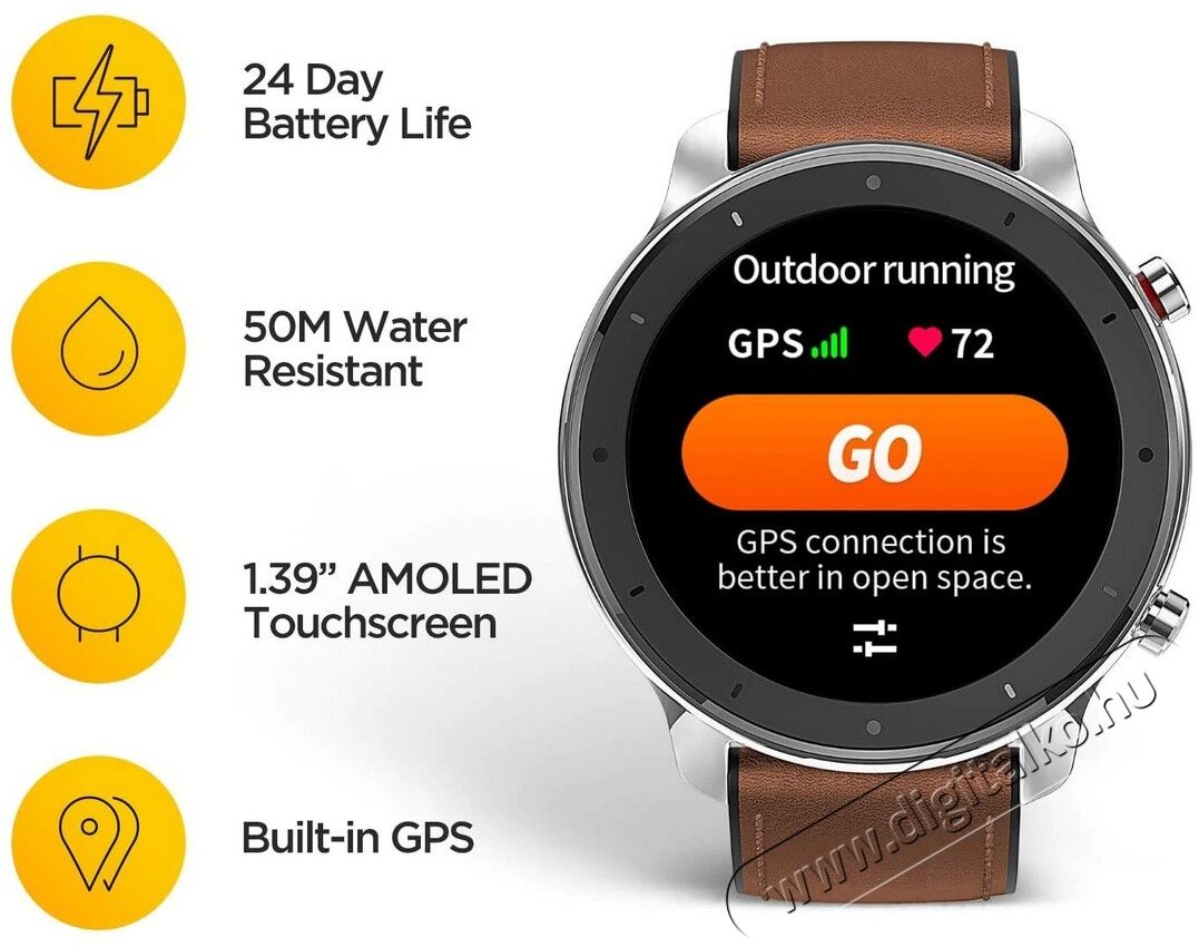 Amazfit AMAZFITGTR47MMALUALLOY OKOS&Oacute;RA &Uacute;jdons&aacute;gok - &Uacute;j term&eacute;kek - 367235