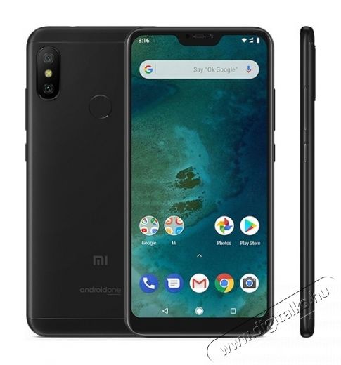 Xiaomi MI A2 LITE (EU) 4/64, FEKETE MOBILTELEFON Egy&eacute;b - Nem forgalmazzuk ! - 343144