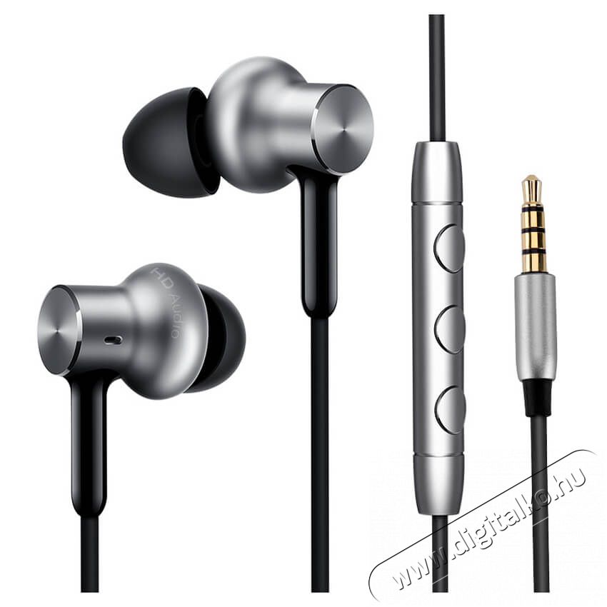 Xiaomi Mi PRO HD fekete-szürke In-ear mikrofonos fülhallgató Audio-Video / Hifi / Multimédia - Fül és Fejhallgatók - Fülhallgató mikrofonnal / headset - 334485