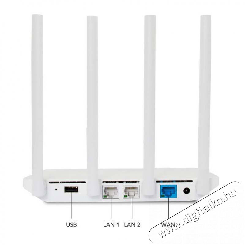 Xiaomi MI ROUTER 3 (EU) DUALBAND ROUTER Iroda &eacute;s sz&aacute;m&iacute;t&aacute;stechnika - H&aacute;l&oacute;zat - Router - 321689