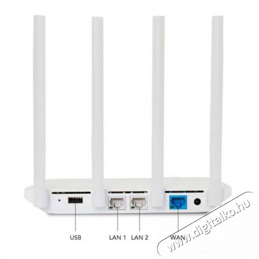 Xiaomi MI ROUTER 3 (EU) DUALBAND ROUTER Iroda &eacute;s sz&aacute;m&iacute;t&aacute;stechnika - H&aacute;l&oacute;zat - Router - 321689