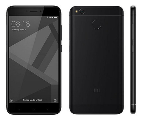 Xiaomi Redmi 4X 3/32 (EU) DS okostelefon - fekete Mobil / Kommunikáció / Smart - Okostelefon - Android - 321681