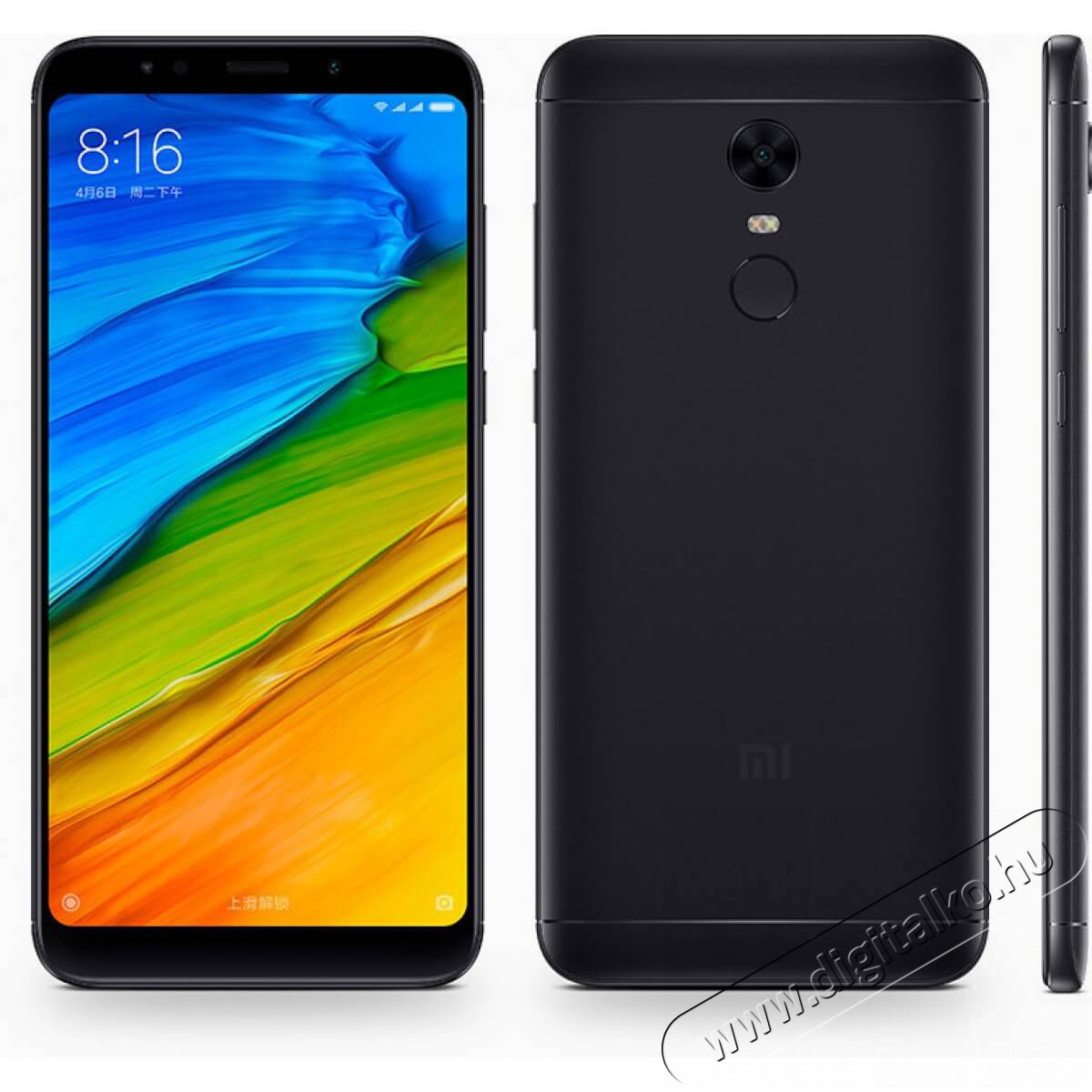 Xiaomi Redmi 5 Plus 4/64 (EU) okostelefon - fekete Egyéb - Nem forgalmazzuk ! - 336495