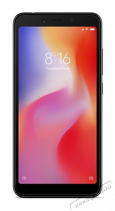 Xiaomi REDMI 6  (EU) 3/32, FEKETE MOBILTELEFON Egy&eacute;b - Nem forgalmazzuk ! - 343147