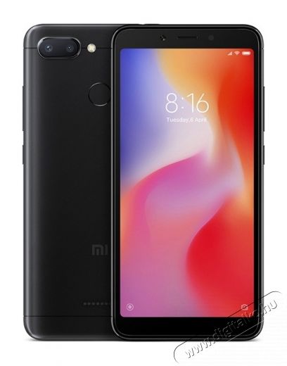 Xiaomi REDMI 6  (EU) 3/32, FEKETE MOBILTELEFON Egy&eacute;b - Nem forgalmazzuk ! - 343147