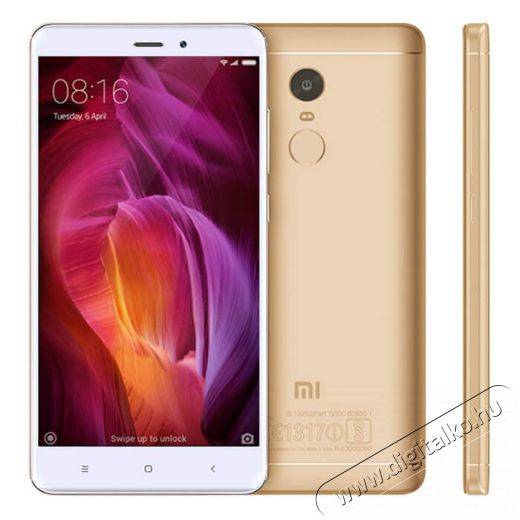 Xiaomi REDMI NOTE 4 4/64 (EU) - Arany mobiltelefon Egy&eacute;b - Nem forgalmazzuk ! - 333071