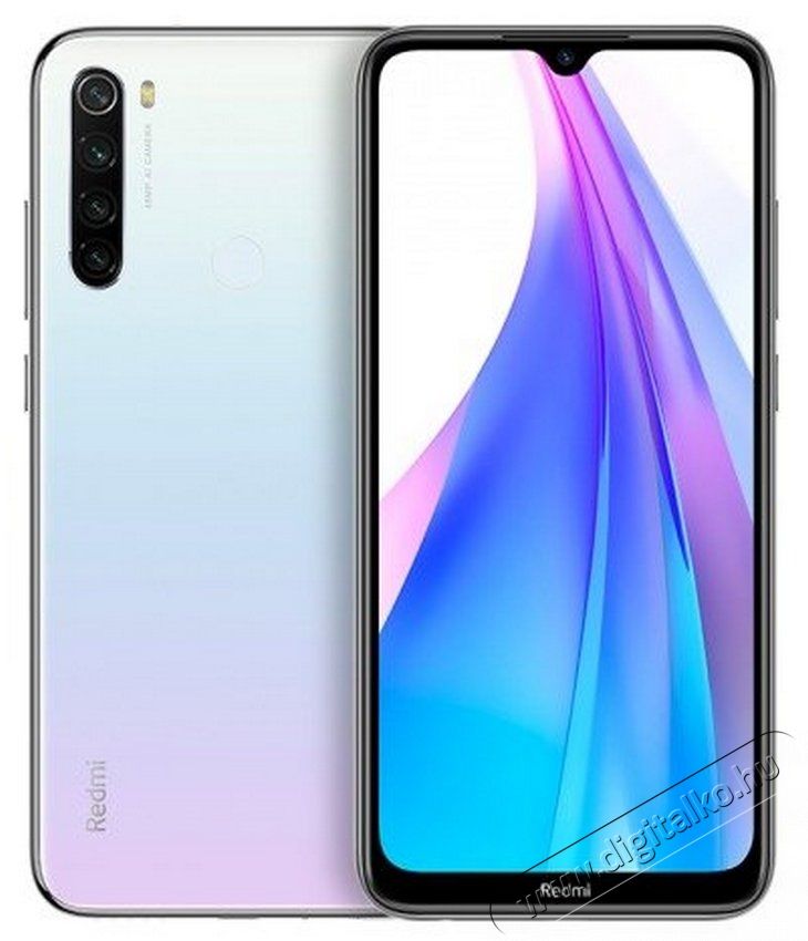 Xiaomi Redmi Note 8T 6,3 LTE 4/64GB Dual SIM okostelefon - feh&eacute;r Egy&eacute;b - Nem forgalmazzuk ! - 360003