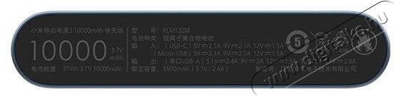 Xiaomi VXN4274GL Mi 18W 10000mA gyorstöltő powerbank - fekete Mobil / Kommunikáció / Smart - Powerbank / Külső akkumulátor és töltő - 360805