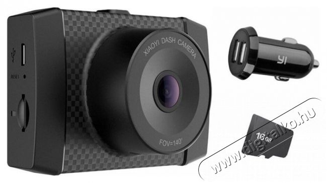 Xiaomi YI ULTRA DASH CAM 2,7 Full HD autós kamera - fekete Fényképezőgép / kamera - Autós fedélzeti kamera - 336698