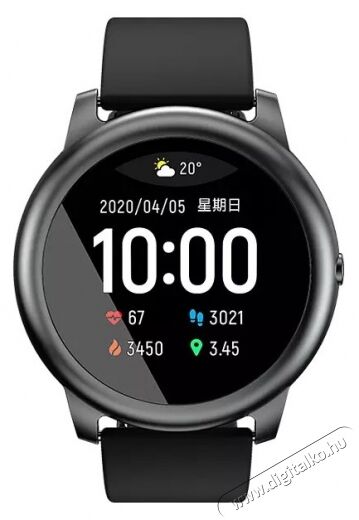Xiaomi Haylou Solar LS05 okosóra - fekete Mobil / Kommunikáció / Smart - Okos eszköz - Okosóra - 367210
