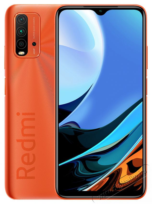 Xiaomi Redmi 9T mobiltelefon, K&aacute;rtyaf&uuml;ggetlen, DS, 128GB, 4GB, Sunrise Orange (MZB08CKEU) Egy&eacute;b - Nem forgalmazzuk ! - 370970