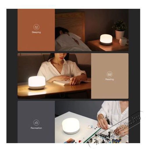 Xiaomi yeelight YLCT01YL bedside lamp D2 lámpa Háztartás / Otthon / Kültér - Világítás / elektromosság - Asztali lámpa - 379322