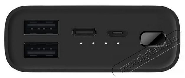 Xiaomi Mi 3 Ultra Compact 10000mAh fekete power bank Mobil / Kommunikáció / Smart - Powerbank / Külső akkumulátor és töltő - 380648