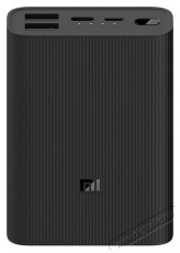 Xiaomi Mi 3 Ultra Compact 10000mAh fekete power bank Mobil / Kommunikáció / Smart - Powerbank / Külső akkumulátor és töltő - 380648