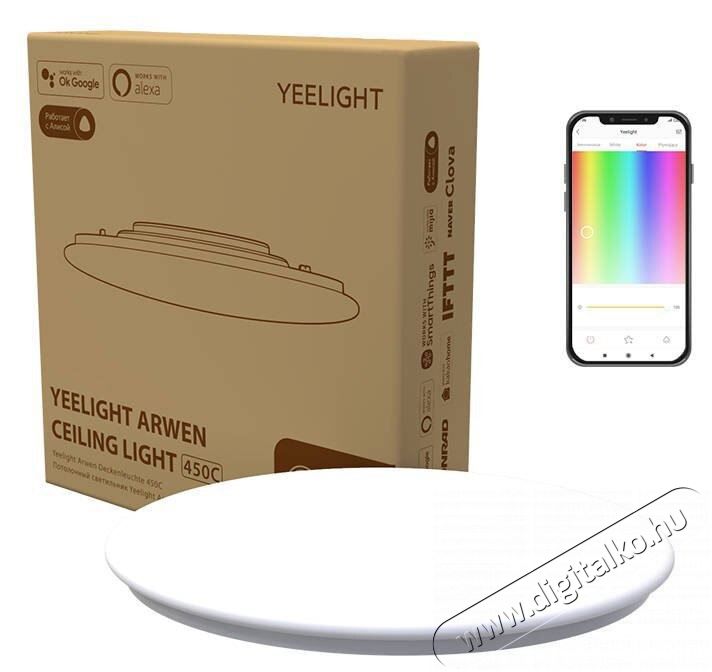 Xiaomi Yeelight Arwen Ceiling Light 450C mennyezeti lámpa (YLXD013-B) Háztartás / Otthon / Kültér - Világítás / elektromosság - Fali / mennyezeti lámpa - 380682