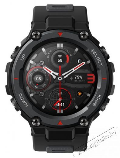 Amazfit T-Rex Pro okosóra- - fekete Mobil / Kommunikáció / Smart - Okos eszköz - Okosóra - 393974