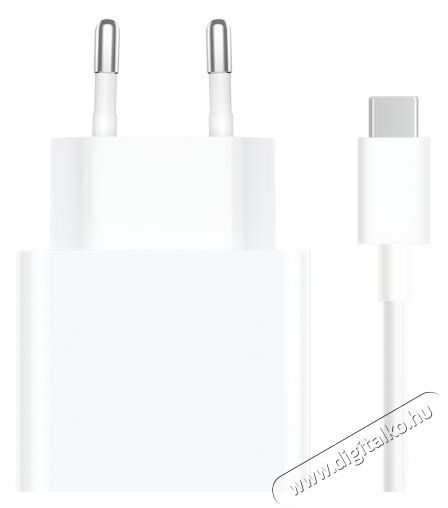 Xiaomi 33W Charging Combo (Type-A) EU (BHR6039EU) - Fehér Mobil / Kommunikáció / Smart - Mobiltelefon kiegészítő / tok - Kábel / átalakító - 401738