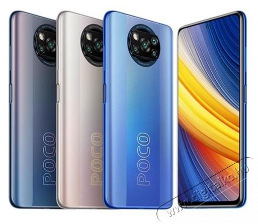 Xiaomi Poco X3 Pro 6,67 LTE 8/256GB DualSIM Frost Blue okostelefon Egy&eacute;b - Nem forgalmazzuk ! - 441878