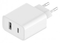 Xiaomi Mi BHR4996GL 33W USB Type-A + Type-C hálózati töltő adapter Mobil / Kommunikáció / Smart - Mobiltelefon kiegészítő / tok - Hálózati-, autós töltő - 462342