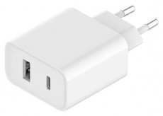 Xiaomi Mi BHR4996GL 33W USB Type-A + Type-C hálózati töltő adapter Mobil / Kommunikáció / Smart - Mobiltelefon kiegészítő / tok - Hálózati-, autós töltő - 462342